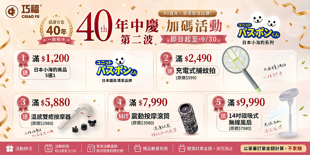 巧福40周年年中慶 第二波